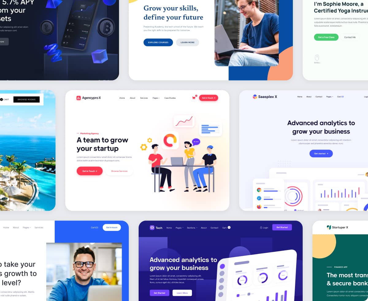 Farmer X - Webflow Templates - Farm Webflow Template | BRIX Templates